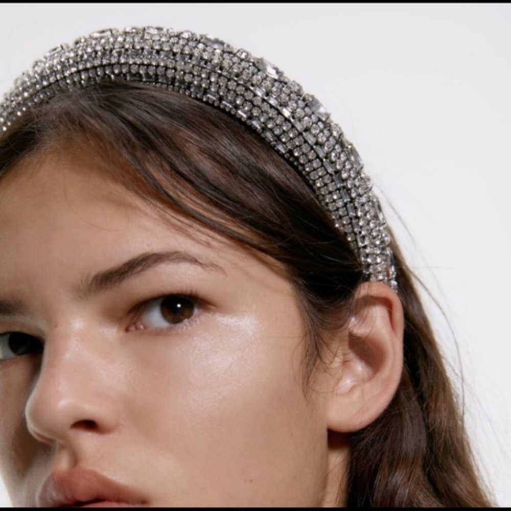 ZARA crystal sparkly headband